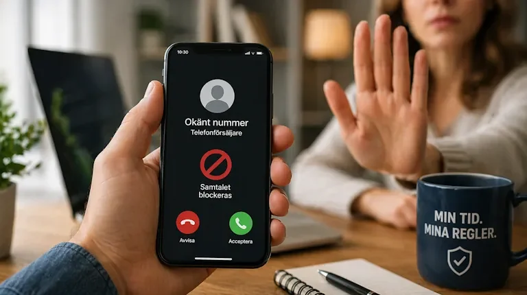 Så här gör du för att blockera telefonförsäljare