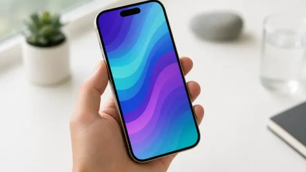 Så ställer du in en ny färgglad bakgrundsbild till iPhone i iOS 26.5